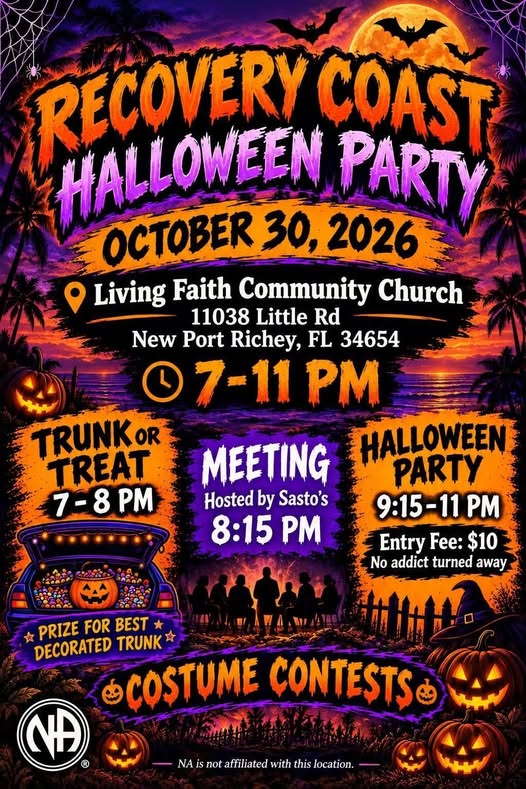 Recovery Coast Halloween Party
